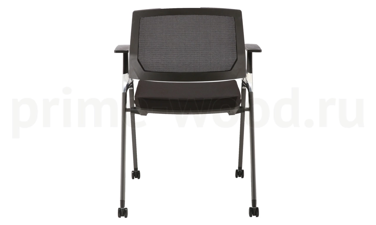 Кресло для посетителя CLIP CLIP/PISSARRO-P dark grey/black, black Arms - фото 3