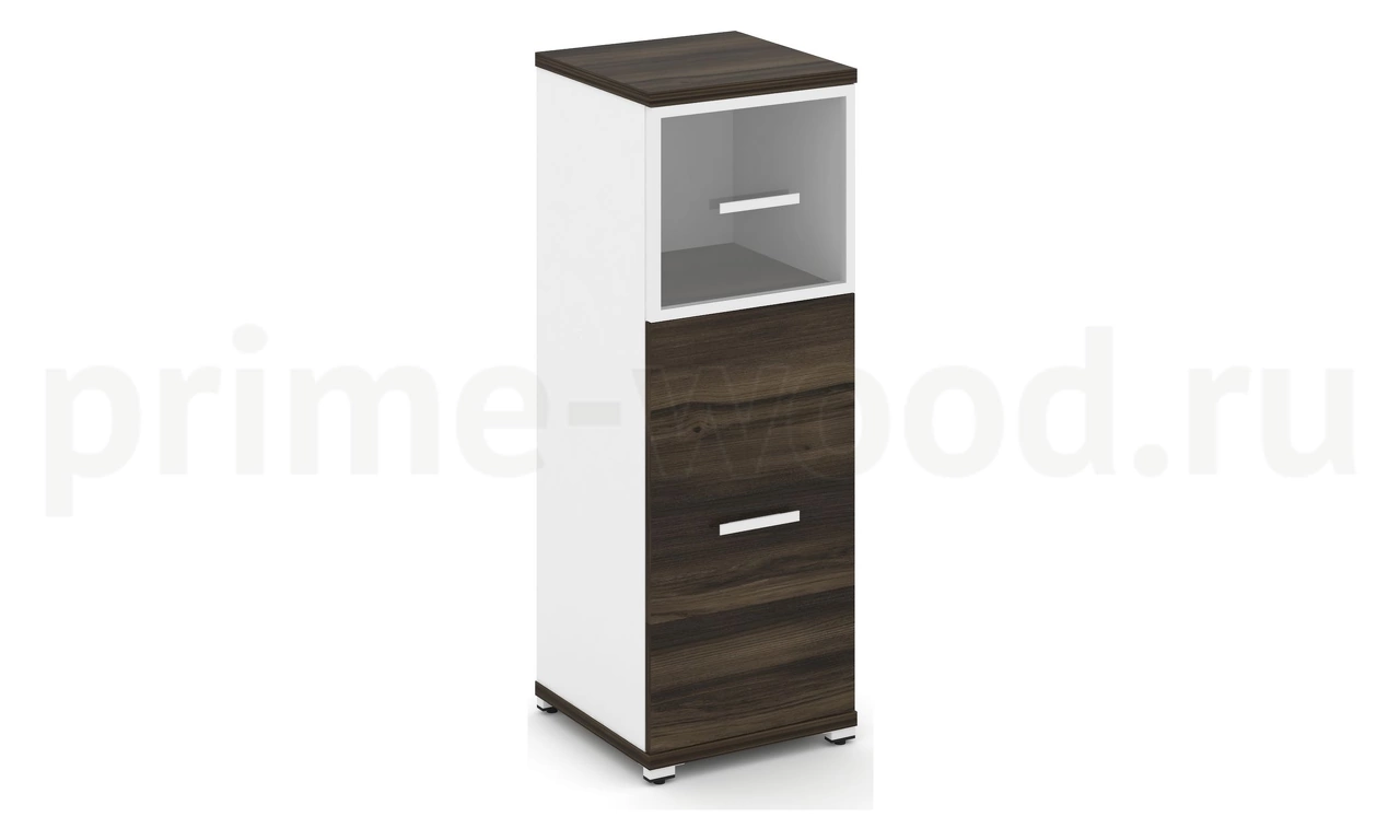Шкаф одна узкая секция, 3 ниши CN.STU-314 RP B/W - фото 5